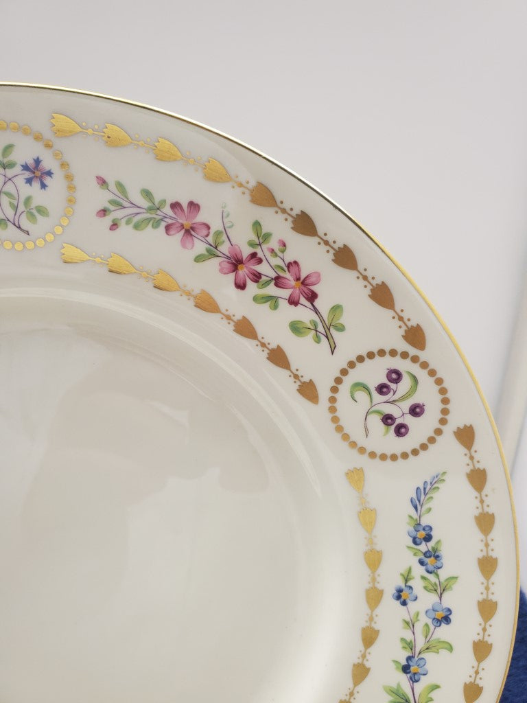 Set of 3 Royal Worcester Trianon Dinner Plates LK