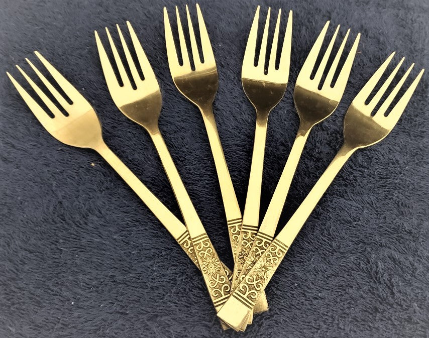 Set of 6 Barclay Geneve BAG14 Salad Forks