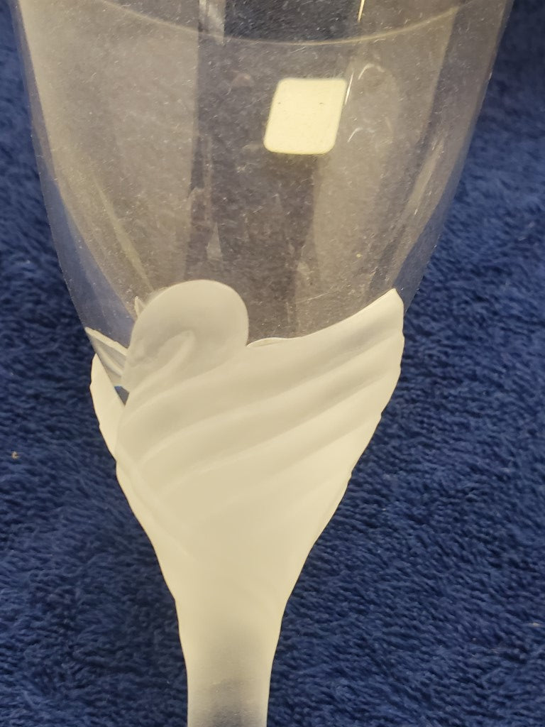 Set of 2 Sasaki Crystal SAS52 Water Goblet LK