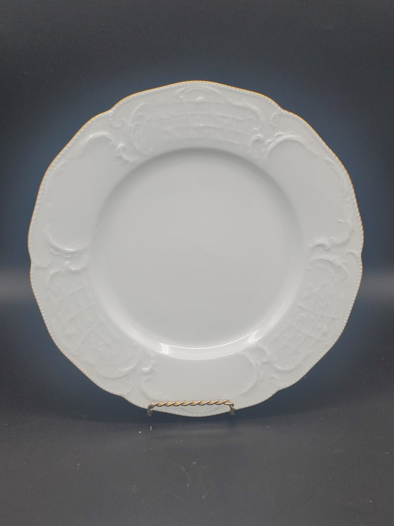 Rosenthal Gold Band (Sanssouci, White) 5 Piece Place Setting LK