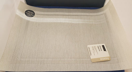 Set of 8 Harman Lustre (Easy Care) White Placemats