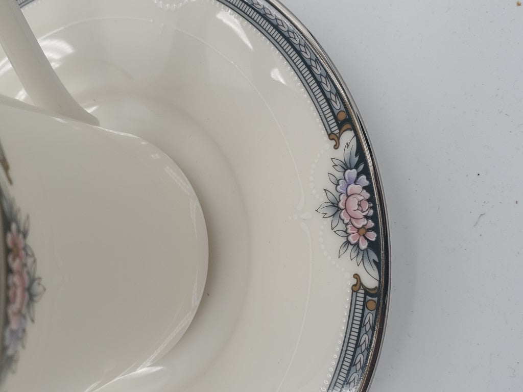 Set of 6 Noritake Halifax Cup & Saucer Sets LK