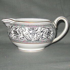 Wedgwood Florentine-Black Outlined Dragons Creamer