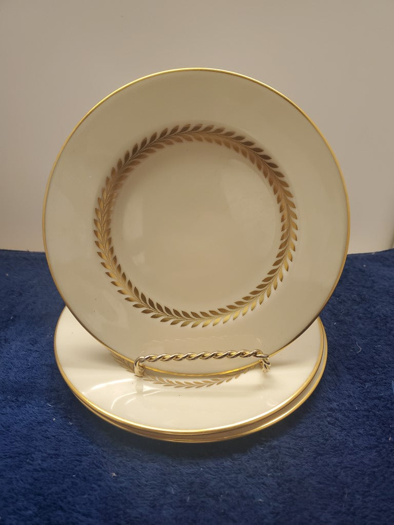Set of 3 Lenox Imperial Bread & Butter Plates LK