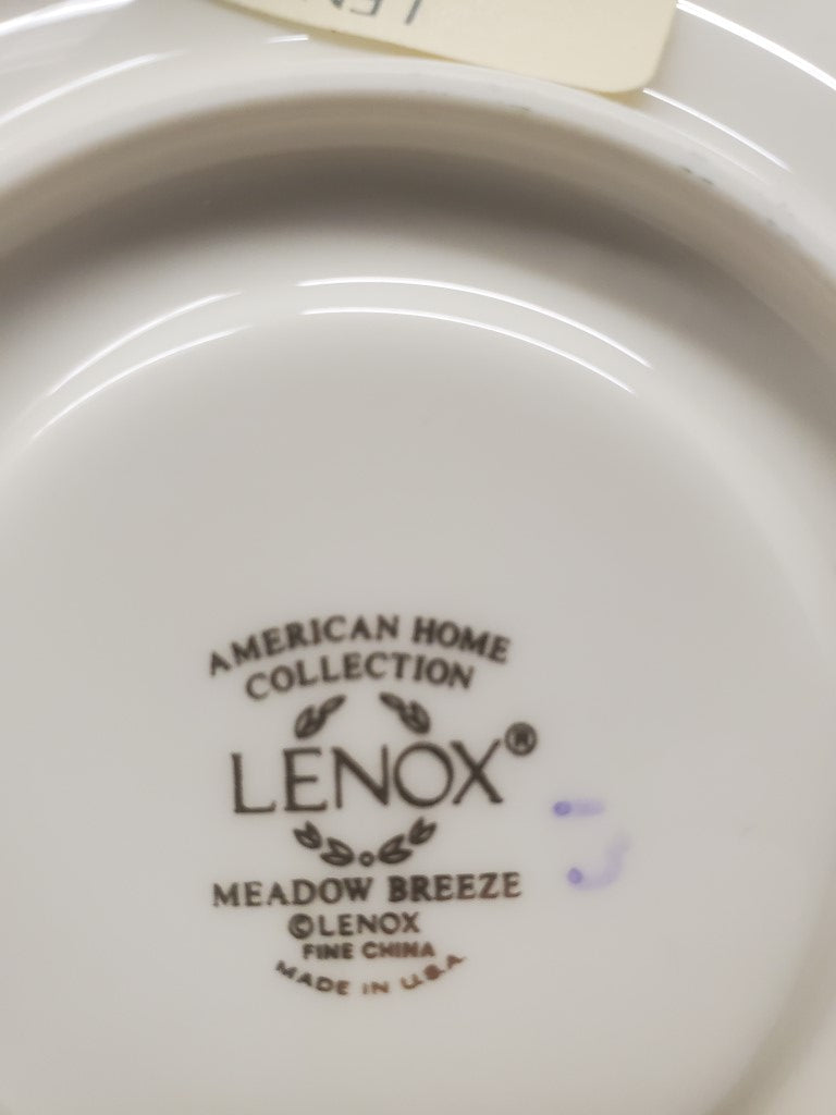 Set of 2 Lenox Meadow Breeze Cup & Saucer Sets LK