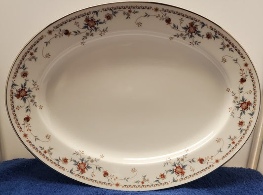 Noritake Adagio 13" Oval Serving Platter LK