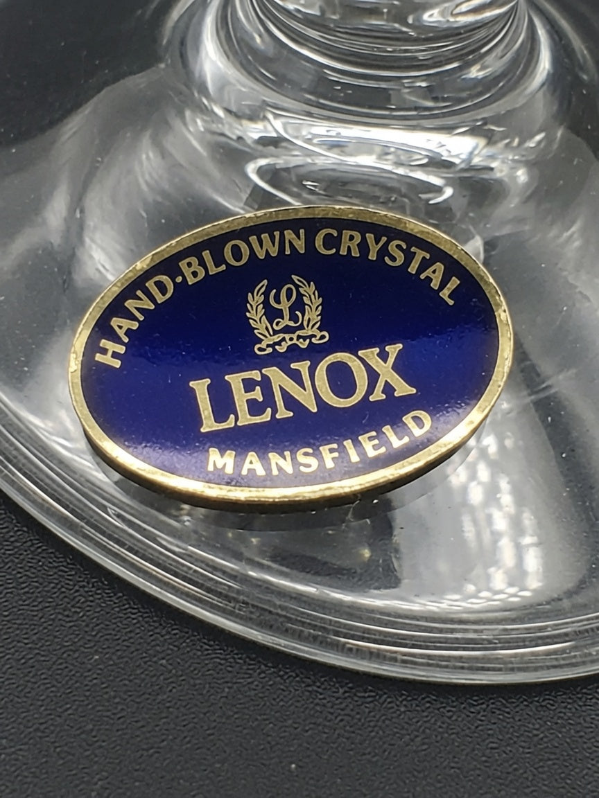 Set of 5 Lenox Crystal Mansfield Iced Teas LK