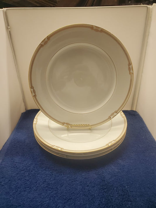 Set of 4 Fitz & Floyd Eastchester Dinner Plates