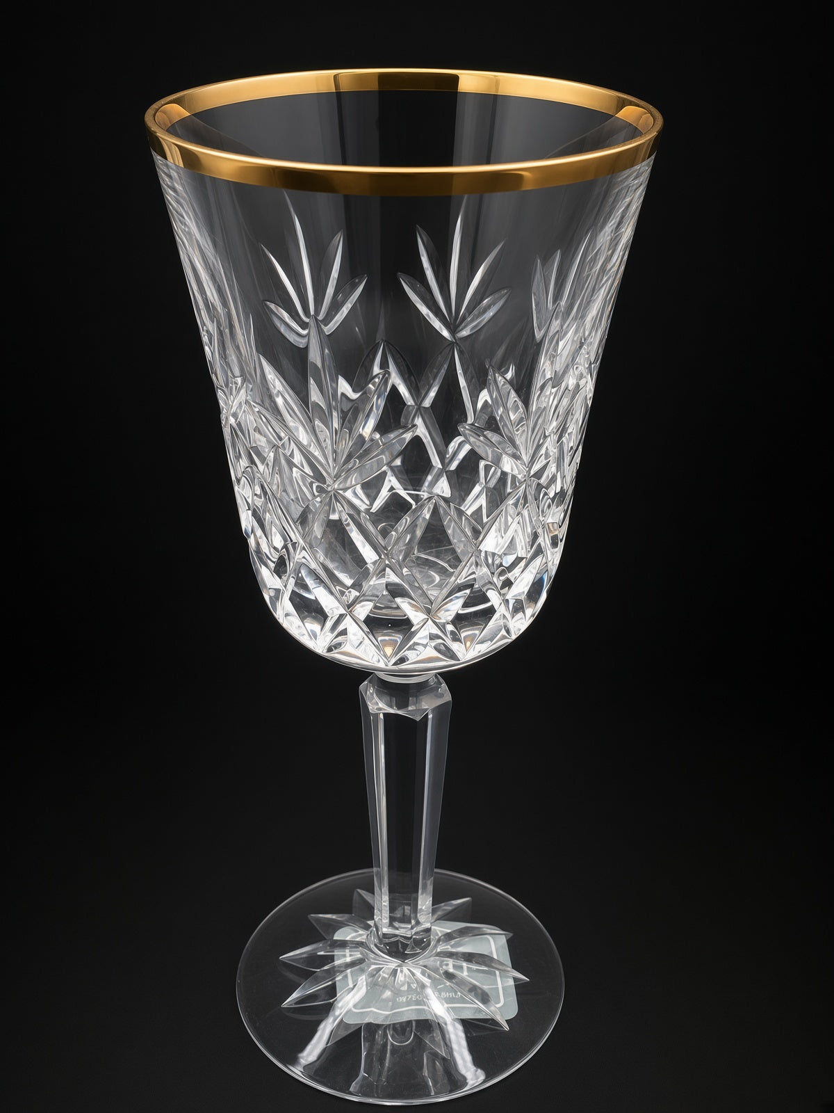 Set of 2 Lenox Charleston Gold Wine Glass LK