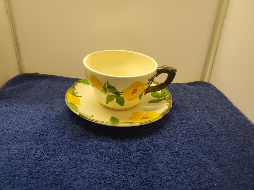 Franciscan Meadow Rose Large Cup & Saucer Set LK
