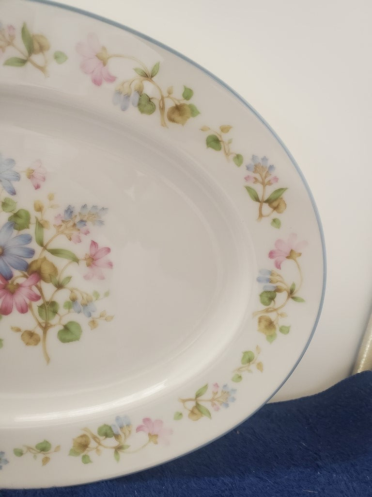 Noritake Melody Oval Serving Platter LK