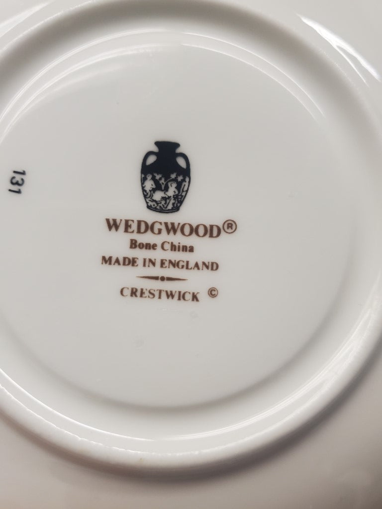 Set of 3 Wedgwood Crestwick Cup & Saucer Sets