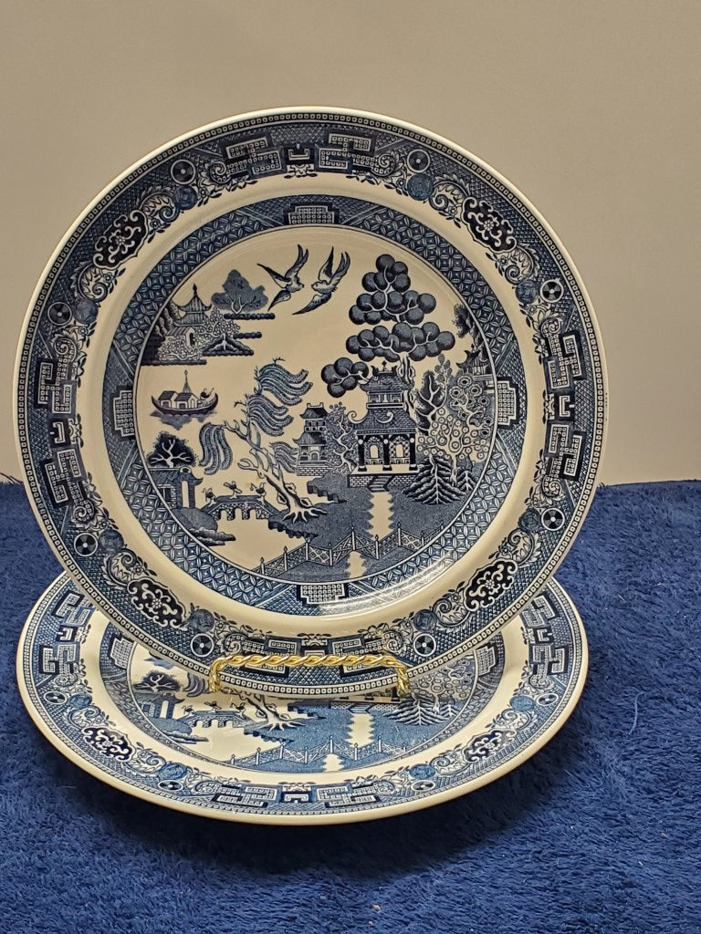 Set of 2 Wedgwood Willow Bread & Butter Plates LK