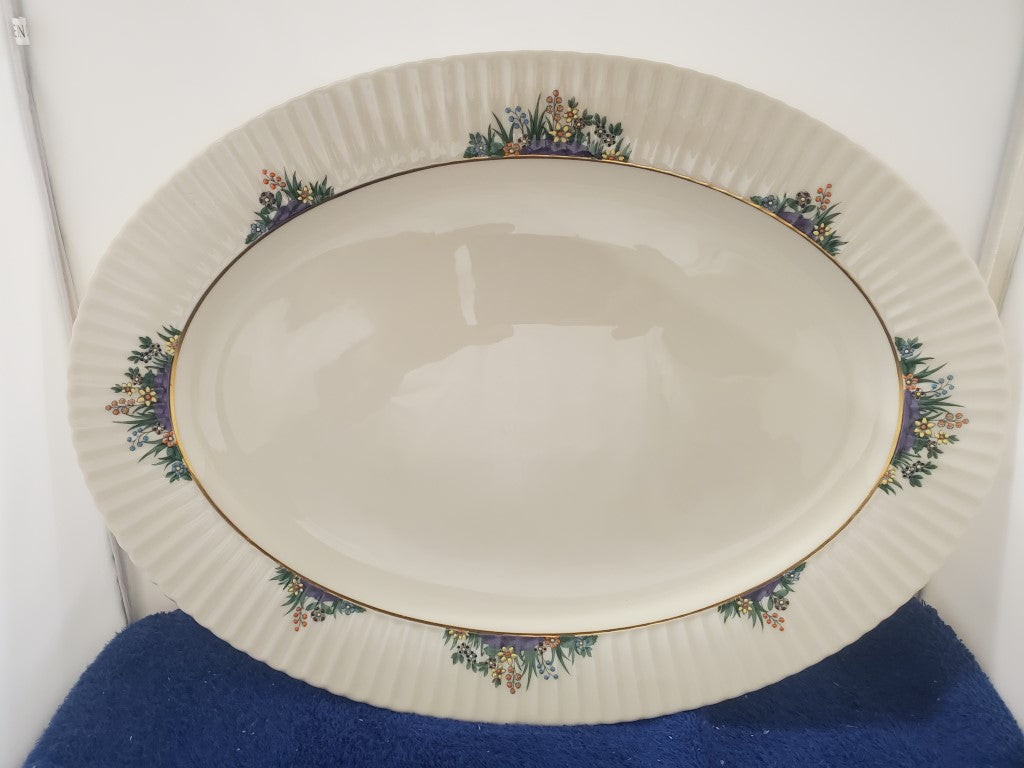 Lenox Rutledge 15" Oval Serving Platter LK