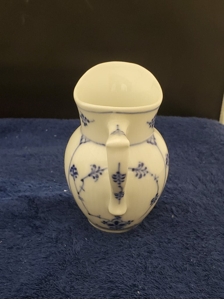 Royal Copenhagen Blue Fluted Plain Creamer (60)