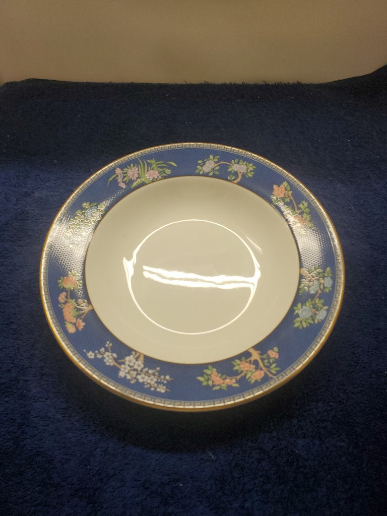 Wedgwood Blue Siam Rim Soup Bowl LK