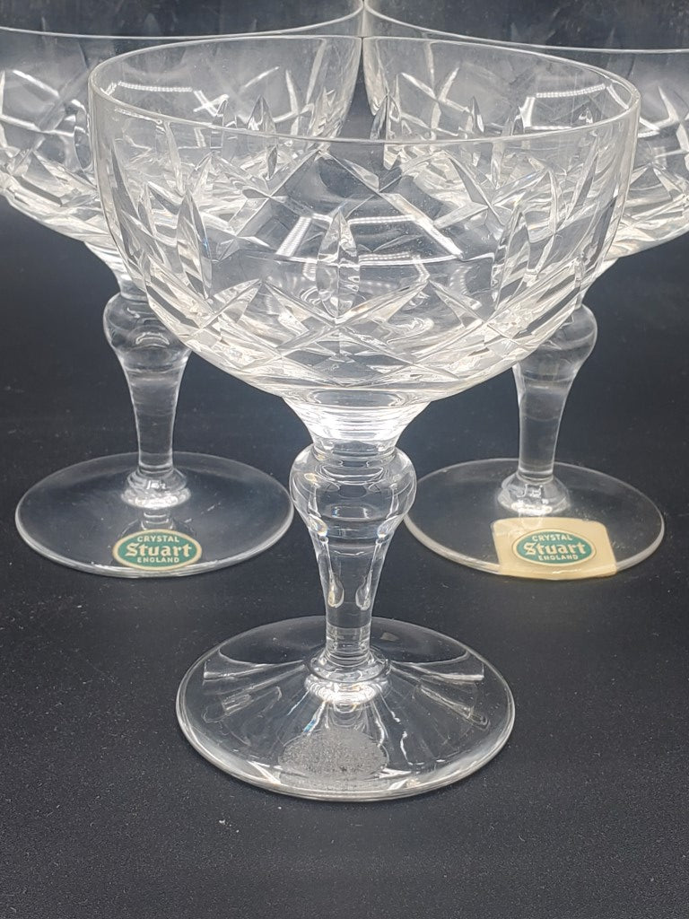Set of 3 Stuart Regent Champagne/Tall Sherbets LK