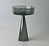 J.L. Coquet Pythagore Smokey Grey Champagne Saucer