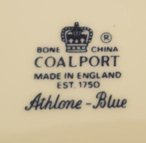 Set of 2 Coalport Athlone Blue Bread & Butter Plates LK