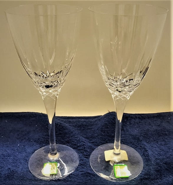 Set of 2 Waterford Arcadia Water Goblets LK