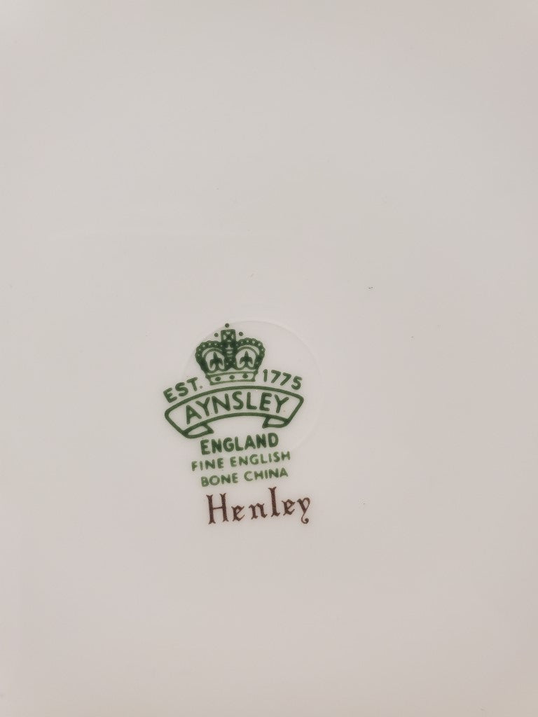 Set of 3 Aynsley Henley Dinner Plates LK