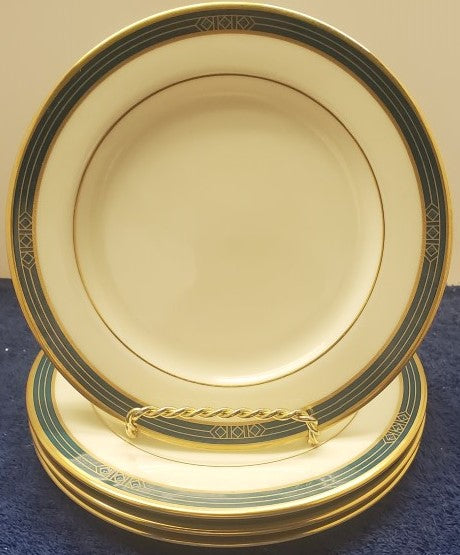 Set of 4 Lenox Chatham Gate Bread & Butter Plates LK –