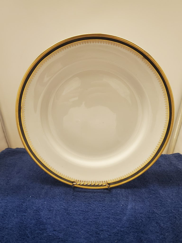 Spode Knightsbridge Black Dinner Plate LK
