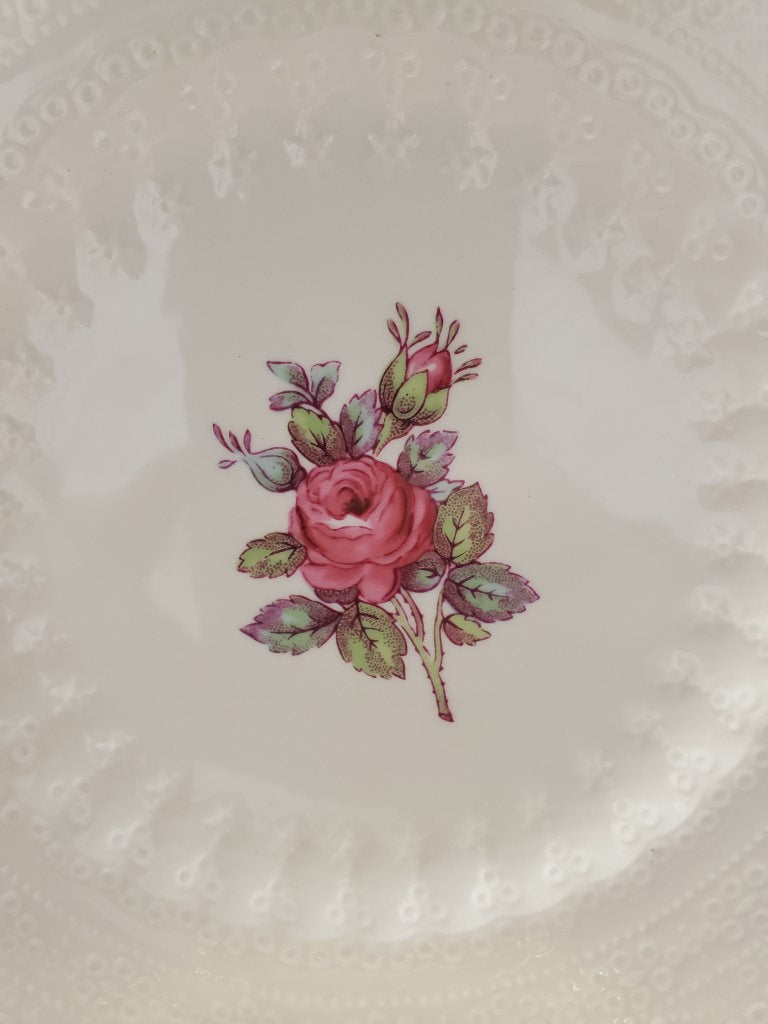 Set of 8 Spode Billingsley Rose Bread & Butter Plates LK