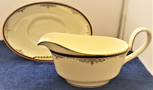 Minton Gloucester Gravy Boat & Underplate LK