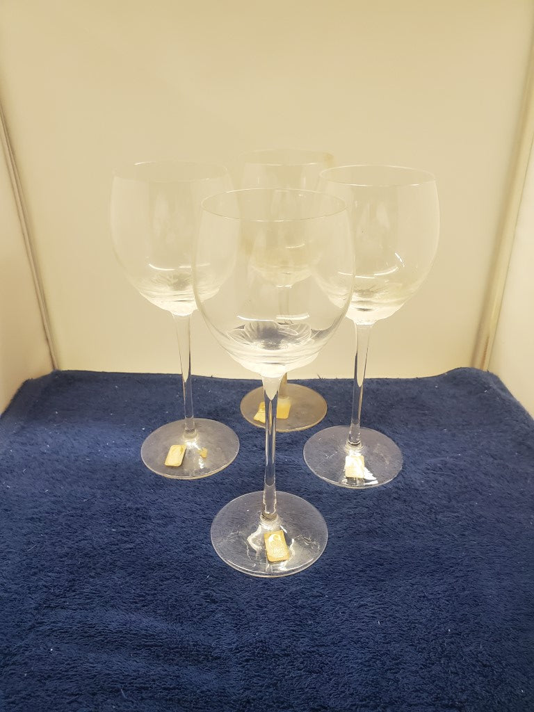 Set of 5 Sasaki Printemps Clear Goblets LK