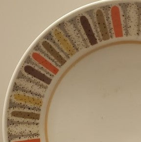 Set of 6 Noritake Mardi Gras Bread & Butter Plates LK