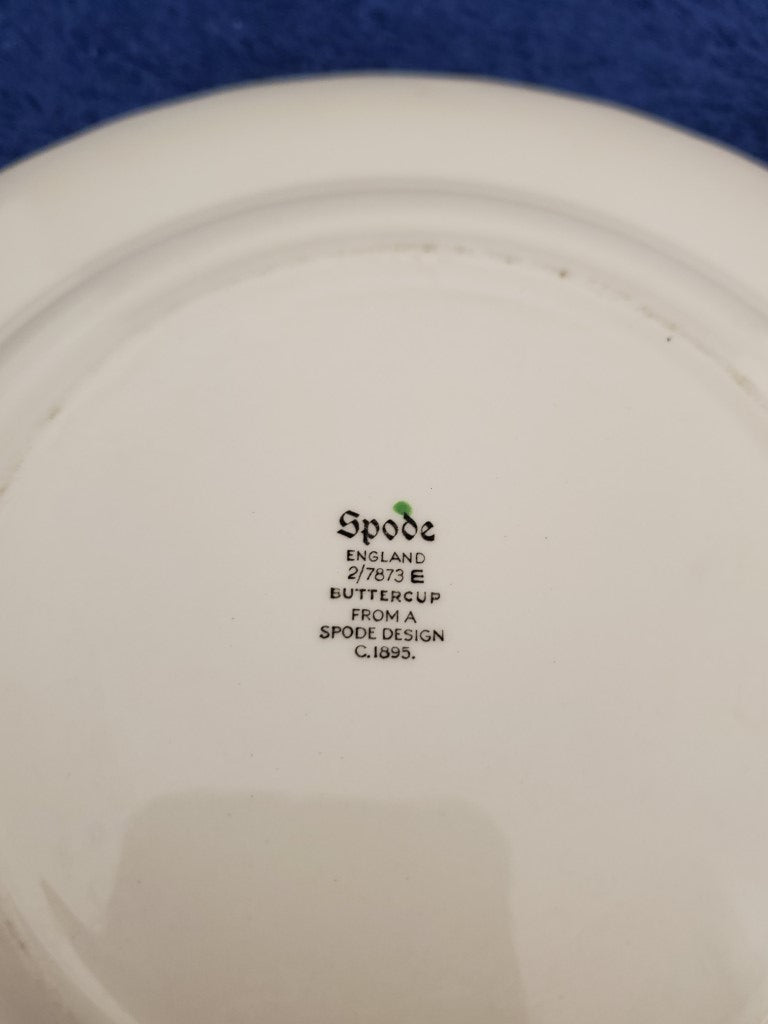 Set of 4 Spode Buttercup Small Bread & Butter Plates