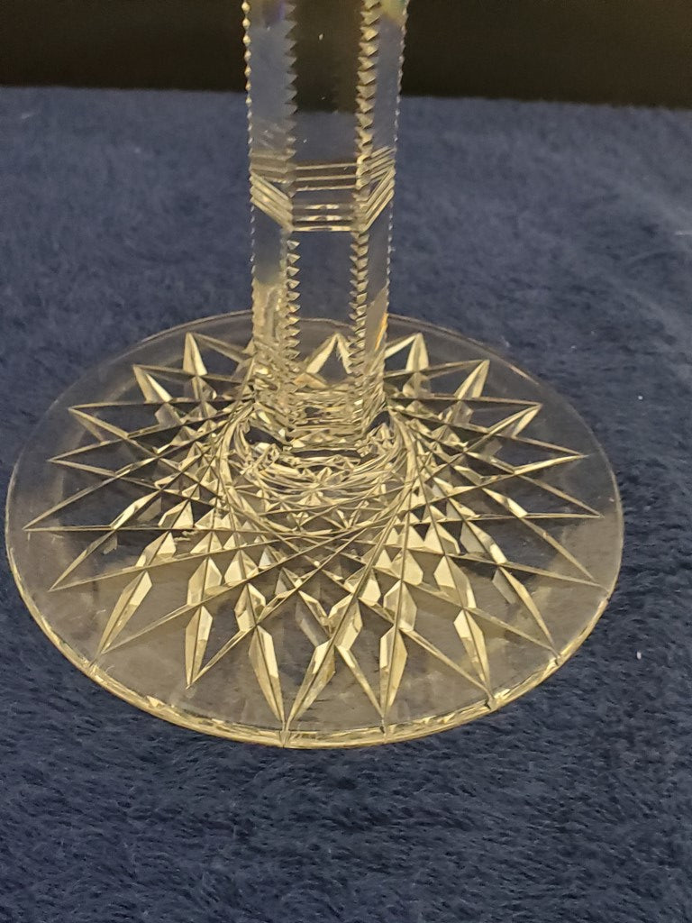 Unkown Unkown (Style 1) Crystal Compote on Pedestal