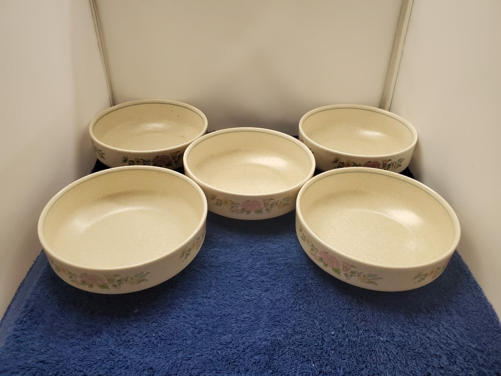 Set of 5 Lenox Sketchbook Cereal Bowls LK