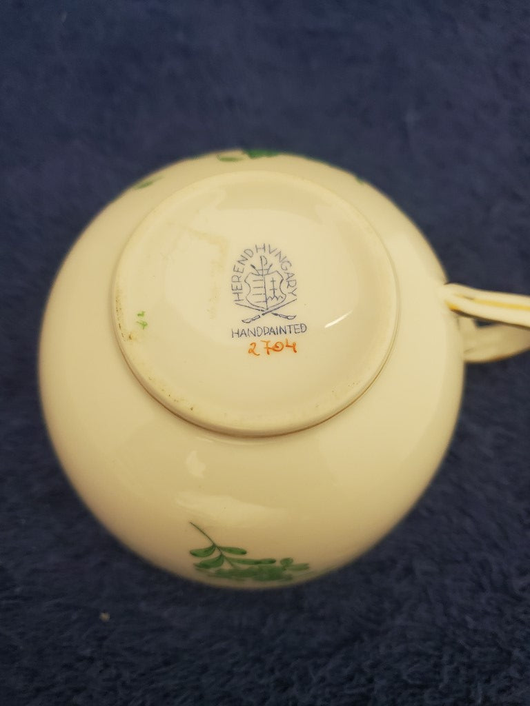 Herend Chinese Bouquet Green (AV) Cup (2704)