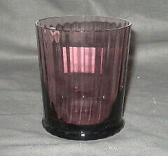 Set of 3 Portieux Norma Amethyst Old Fashioned Glasses