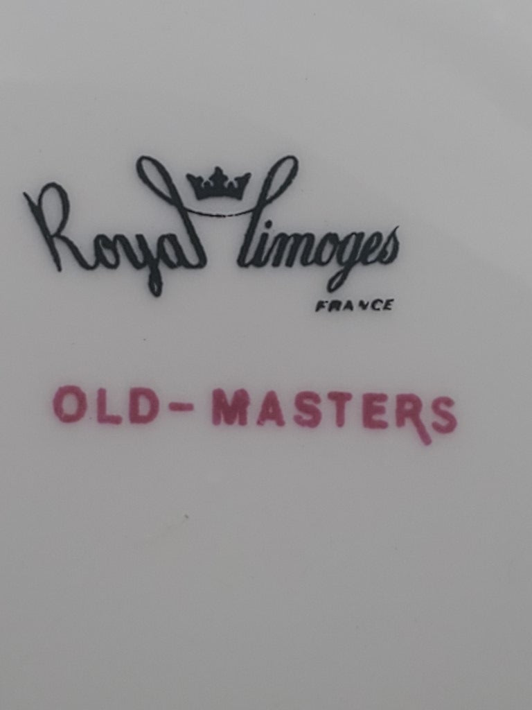 Royal Limoges Old Masters Dinner Plate LK