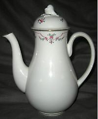 Royal Worcester Petite Fleur (Pink, Smooth) Coffee Pot