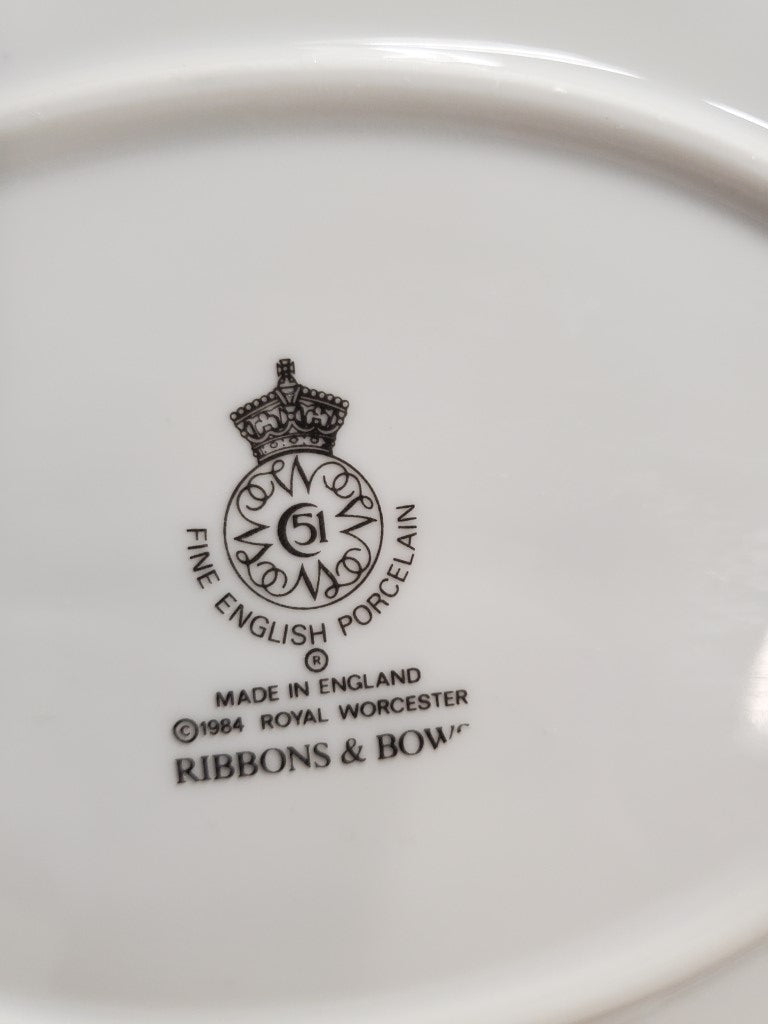 Spode Ribbons & Bows Oval Serving Platter LK