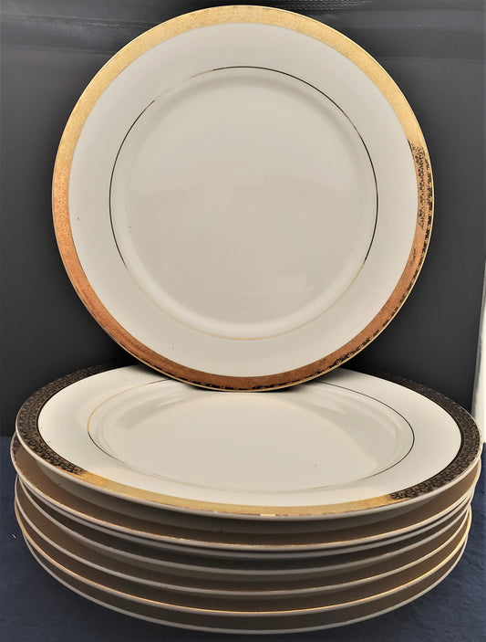 Set of 8 Sango Georgetown (8455) Dinner Plates