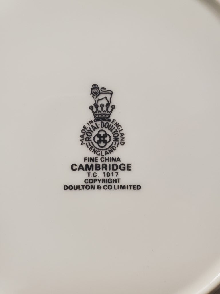 Set of 4 Royal Doulton Cambridge Bread & Butter Plates LK