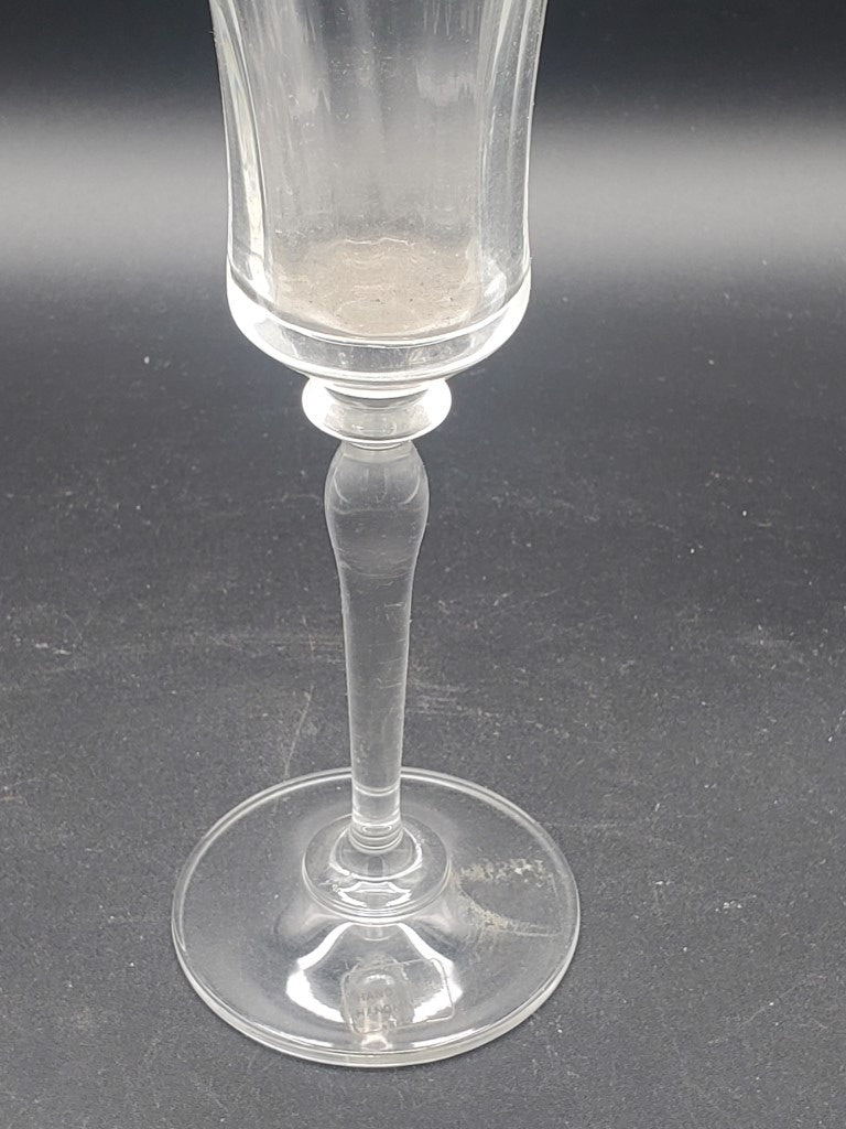 Set of 3 Mikasa Jamestown Gold Champagne Flutes LK