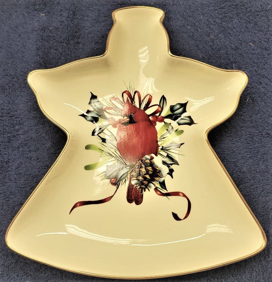 Lenox Winter Greetings Angel Candy Dish