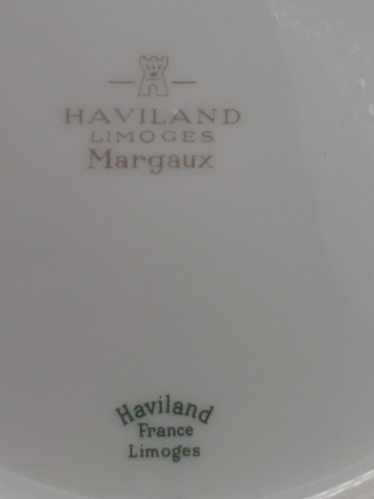 Set of 9 Haviland Margaux Bread & Butter Plates LK