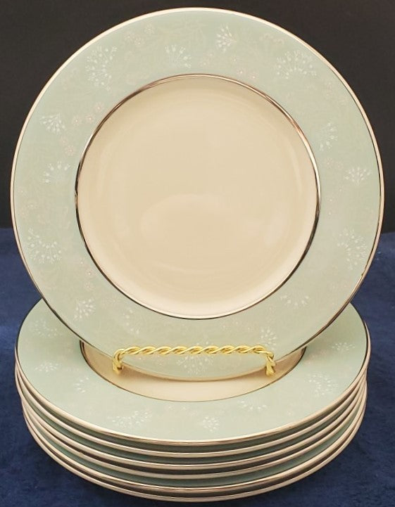 Set of 7 Castleton Corsage Bread & Butter Plates LK