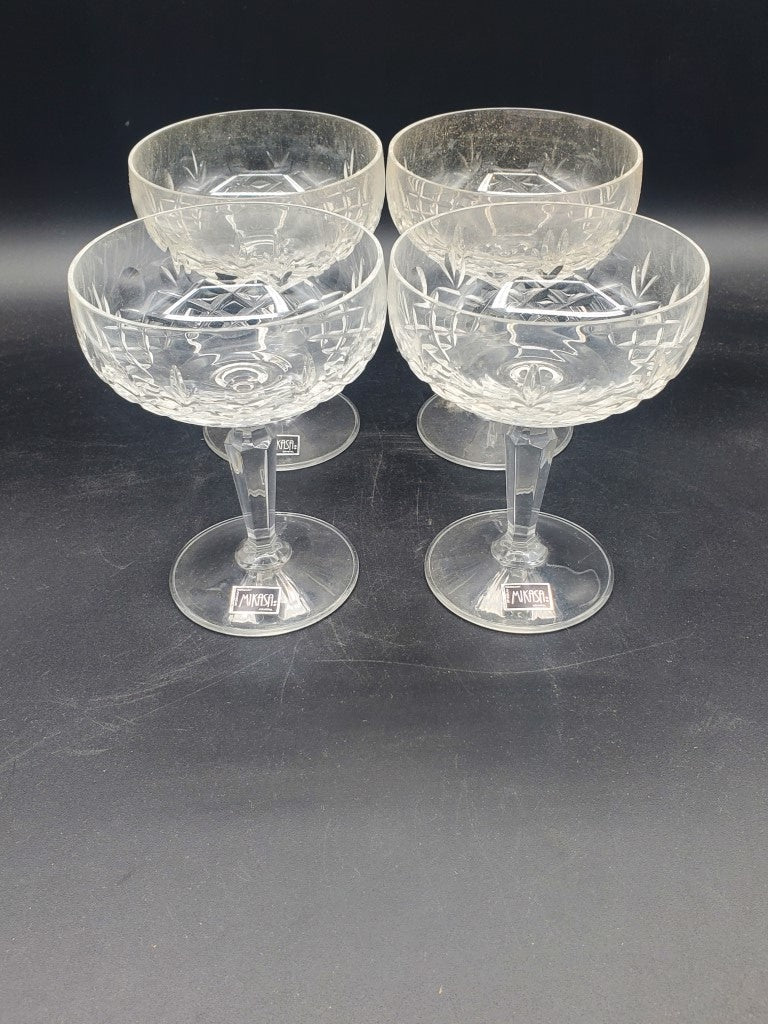 Set of 4 Mikasa Melody Champagne/Tall Sherbets LK