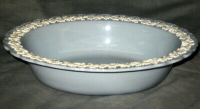 Wedgwood Shell Cream Color Lavender Oval Vegetable Bowl
