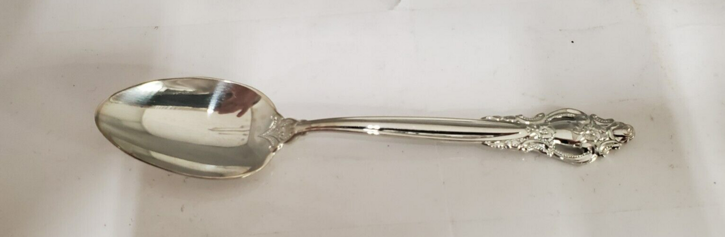 Set of 4 International Silver Empress (SilverPlate, 1981) Place/Oval Soup Spoons