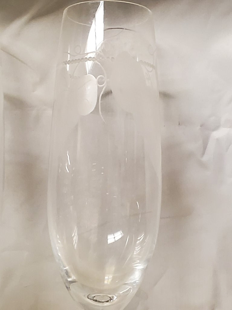 Set of 2 Varga Tuscani Fluted Champagnes