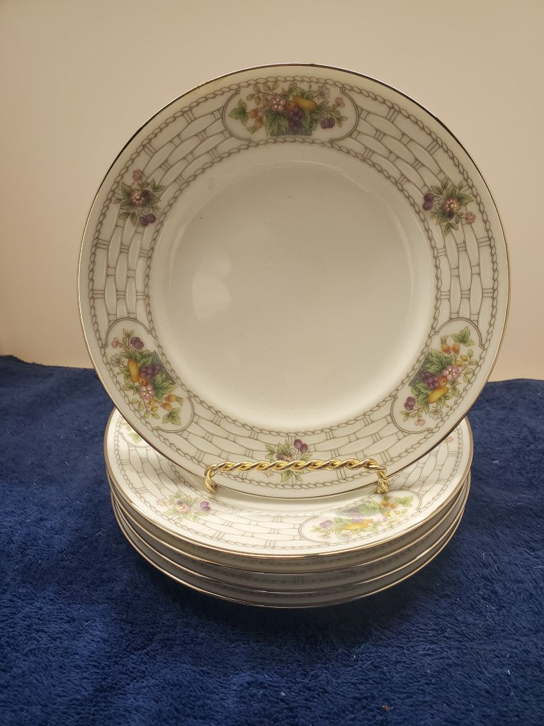 Set of 5 Noritake Kenmare Bread & Butter Plates LK